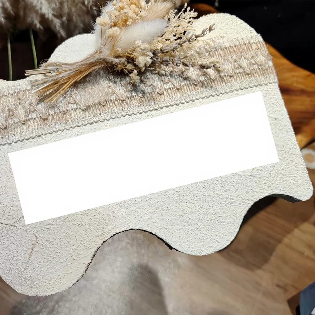 ציפורניים מלאכותיות "עין חתול" עם חרוזי זכוכית, צורה אליפטית קצרה