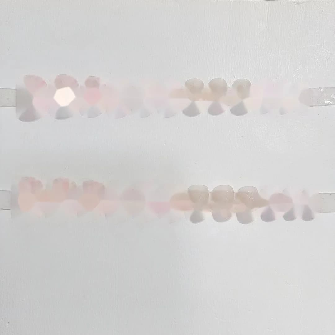 סט ציפורניים מלאכותיות אדומות, 24 יחידות, סגנון פשוט ואלגנטי